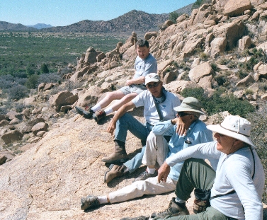 Atop Cochise's Rock